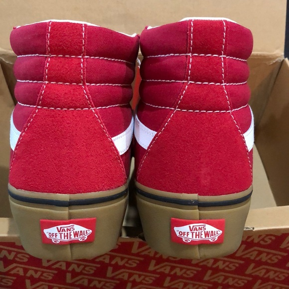 Vans Sk8-hi Platform 2 Gum Scooter - Picture 4 of 7